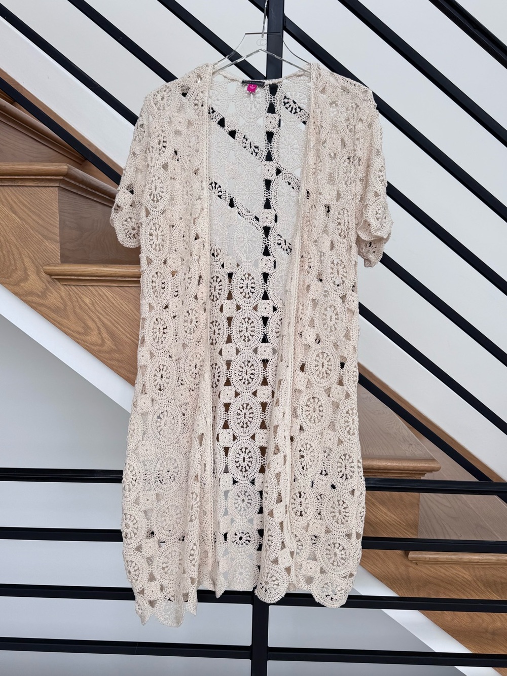 [Never Worn] Vince Camuto Crochet Kimono